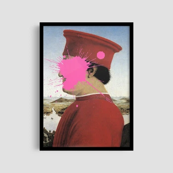 Постер Roomy "Pink Explosion" Без рамки A4 (29.7x21 cm)