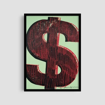 Постер Roomy "Dollar pattern" Без рамки A4 (29.7x21 cm)