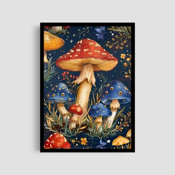 Постер Roomy "Space Mushroom" Без рамки A2 (59.4x42 cm.)