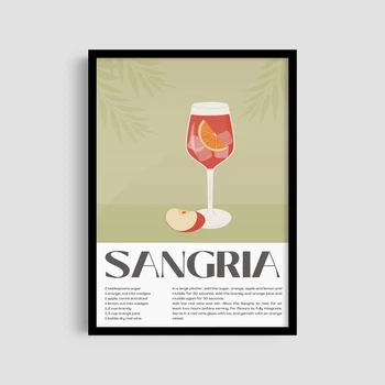 Постер Roomy "Sangria" Без рамки A4 (29.7x21 cm)