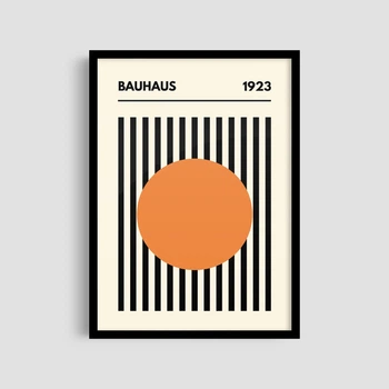 Постер Roomy "Orange Stripes" Без рамки A2 (59.4x42 cm.)