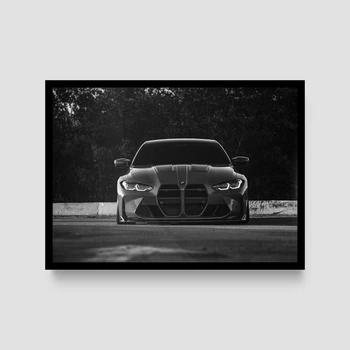 Постер Roomy "Night Stalker" Біла рамка з антибліковим склом A3 (42x29.7 cm)