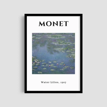 Постер Roomy "Water Lilies" Без рамки A4 (29.7x21 cm)