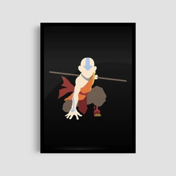 Постер Roomy "Avatar Aang Pose" Без рамки A2 (59.4x42 cm.)
