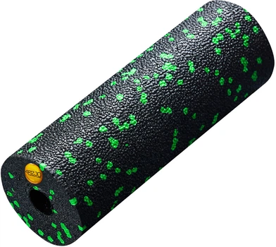 Массажный ролик 4FIZJO Mini Foam Roller 15 x 5.3 см (валик, роллер) Black/Green (P-5907222931950)