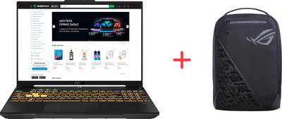 Ноутбук ASUS TUF Gaming F16 (2024) FX607JV-N3109 (90NR0HV6-M00860) Mecha Gray / 16" IPS WUXGA 165 Гц / Intel Core i7-13650HX / RAM 16 ГБ / SSD 1 ТБ / nVidia GeForce RTX 4060, 8 ГБ /