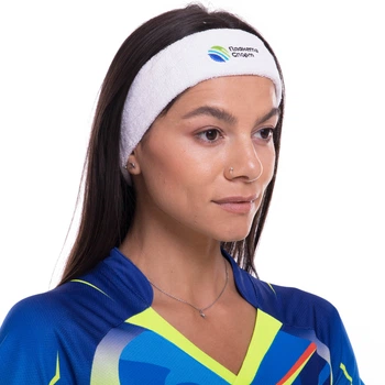 Повязка на голову (1шт) ПЛАНЕТА СПОРТ SP-Sport BC-2973 (хлопок, PL, эластан, безразмерный, белый)