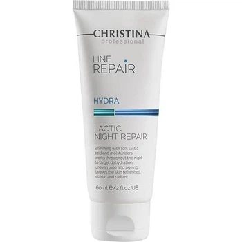 Крем для обличчя нічне відновлення з молочною кислотою Christina Line Repair Hydra Lactic Night Repair 60 мл