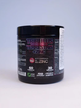 Тестостеровий бустер Zoomad Labs Tribulus Terrestris + Zinc 60Caps