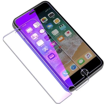 Защитное стекло для iPhone 6/6s/7/8 прозрачное c антибликовым эффектом (anti blue light)