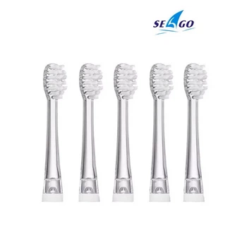 Насадки для зубной щетки Seago SG-513/SG-977/SG-EK6/EK2/EK7/SG-921 (3-12 лет) 5 штук