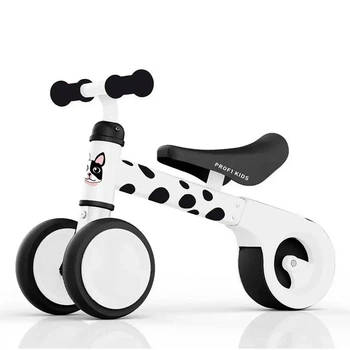 Беговел детский PROFI KIDS колеса EVA 6 дюймов MBB 1018-4, 3 колеса, стальная рама, складная конструкция, бел.