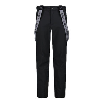 Штаны CMP Men's Softshell Ski Salopettes Black XL (1097-34W4367-U901 52)