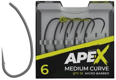 Гачки RidgeMonkey Ape-X Medium Curve №8