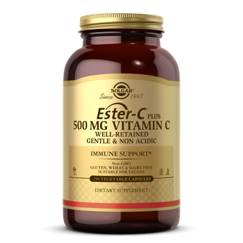 Вітамін С Естер плюс Solgar Ester-C plus 500 mg Vitamin C (250 кап) солгар