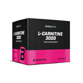 Л-карнитин BioTech L-Carnitine 3000 (20*25 мл) биотеч Лимон