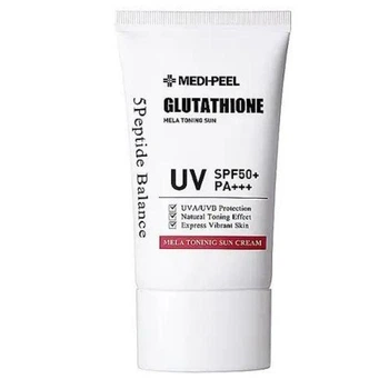 Відбілюючий сонцезахисний крем Medi-Peel Bio-Intense Glutathione Mela Toning Sun Cream SPF 50+ PA++++ 50ml