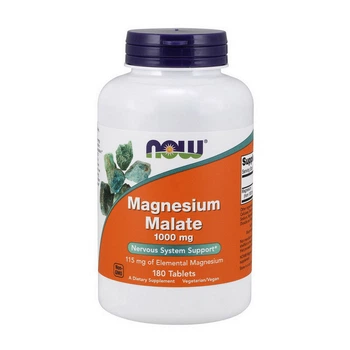 Магній малат Now Foods Magnesium Malate 180 таблеток