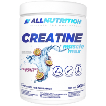 Креатин моногидрат AllNutrition Creatine Muscle Max 500 грамм Маракуйя