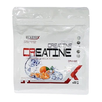 Креатин моногидрат Blastex Creatine Monohydrate Taurine 500 грамм апельсин