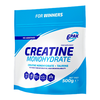 Креатин моногидрат 6Pak Creatine Monohydrate 500 грамм