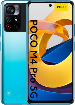 Smartfon Poco M4 Pro 5G 4/64GB Cool Blue (MZB0A1KEU)