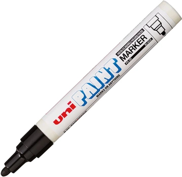 Маркер перманентний Uni Paint 2.2-2.8 мм Чорний (PX-20(L) BLACK)