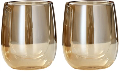 Набор чашек Vittora Gold VT-5407-250 с двойным дном 250 мл х 2 шт (BP133108)
