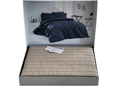 Комплект постельного белья Maison D'or New Camile Cotton Beige хлопок 220-200 см бежевый