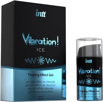 Рідкий вібратор Intt Vibration Ice з охолоджувальним ефектом 15 мл (ROZ6501053570)
