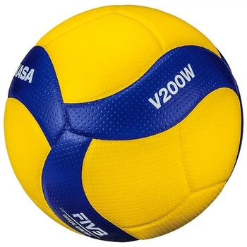 Мяч волейбольный Mikasa V200W - размер 5 Желто-синий