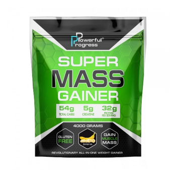 Гейнер Powerful Progress Super Mass Gainer 4000g (1086-100-91-9374709-20)