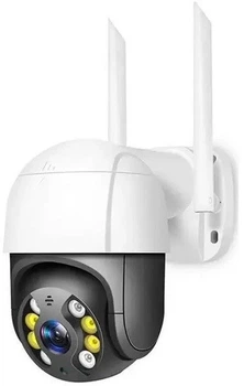 Поворотна IP Wi-Fi камера відеоспостереження вулична розумна 3MP на iCSee