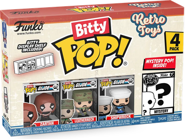 Набір фігурок Funko Bitty Pop Retro Toys GI Joe 4 шт 75448 (889698754484)