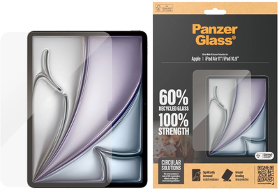 Захисне скло Panzer Ultra-Wide Fit Screen Protector для Apple iPad Air 11'' 2024-2025 / iPad 10.9'' 2022 / iPad 11'' 2025 (5711724028335)