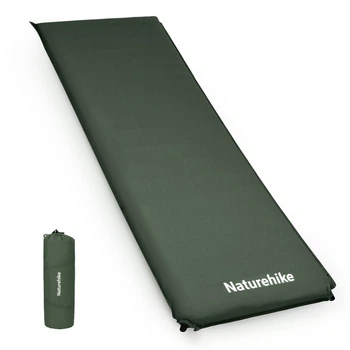 Коврик самонадувной одноместный Naturehike CNK2450WS020 200x63x10 см чехол Dark Green (6927595712740)