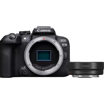 Бездзеркальный фотоаппарат Canon EOS R10 body + Mount Adapter EF-EOS R (5331C031) G1145