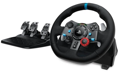 Дротове кермо Logitech G29 Driving Force PC/PS3/PS4/PS5 Black (941