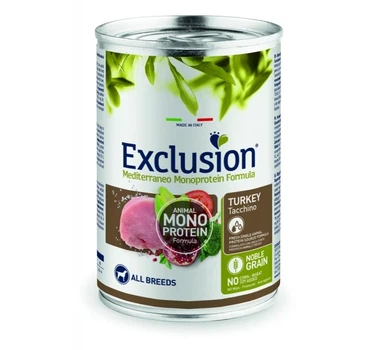 Exclusion Adult Turkey All Breeds – Влажный корм для взрослых собак всех пород с индейкой 400 г.