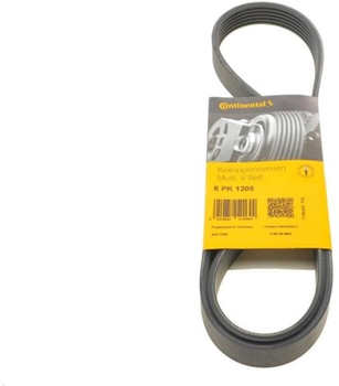 Ремінь генератора Contitech (6PK1205)