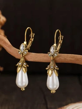 Сережки золотаві стиль vintage бохо 6169