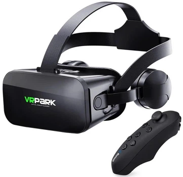 Очки виртуальной реальности для телефона c наушниками и пультом Vr park box