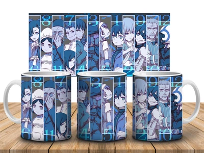 Кружка c принтом Дневник будущего Mirai Nikki-5, 330 мл