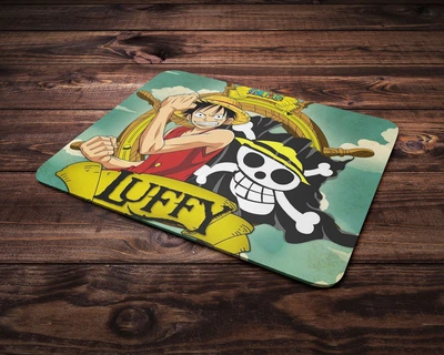 Коврик під мишку з принтом Ван піс One Piece-4, 24х20 см