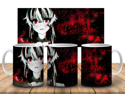 Кружка c принтом Дневник будущего Mirai Nikki-16, 330 мл