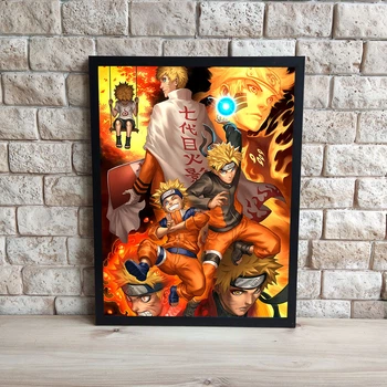 Интерьерная картина Аниме Наруто Naruto-4, 30х40 см