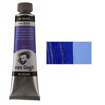 Фарба олійна Van Gogh Кобальт синій ультрамарин 512, 40 мл (8712079219536)