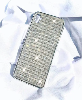 Силиконовый чехол с камнями для Samsung Galaxy A04e (SM-A042F)
