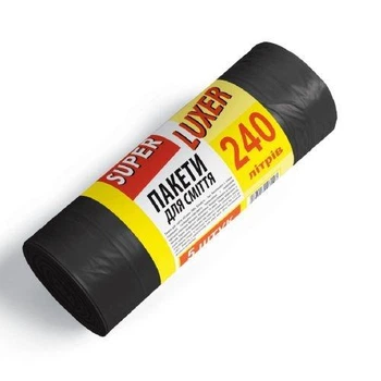 Пакети для сміття 240л 5шт/уп Home KS-1041