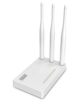 Маршрутизатор Netis WF2409E бездротовий Wi-Fi роутер швидкість до 300 Мбіт/с, 4порти LAN і 1порт WAN Білий